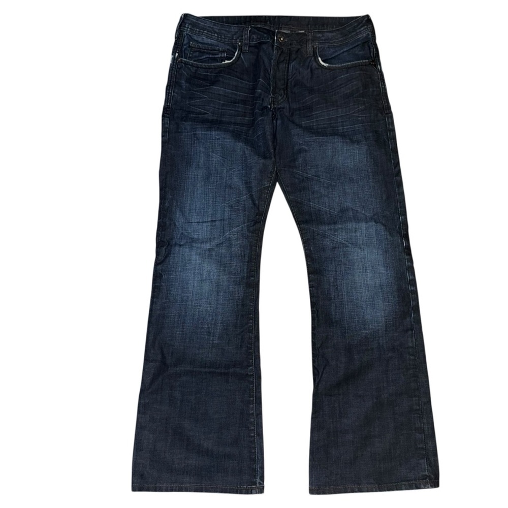 Buffalo David Bitton Men’s Jeans Size 36 Straight Leg Dark Wash